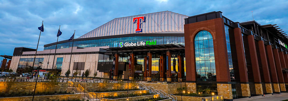 Texas Ranger Ballpark in Arlington, Texas